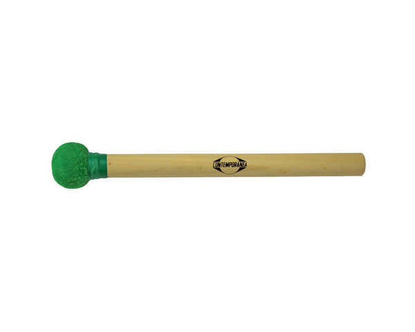 Contemporanea C-BS09G Schlägel Für Surdo Grün Holz Kleiner Kopf 30Cm