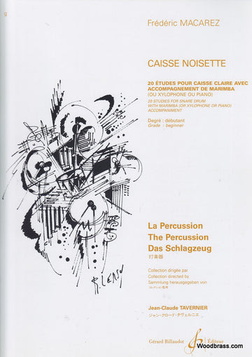 Macarez Frederic - CAISSE-noisette - Caisse Claire et Marimba (xylophone)