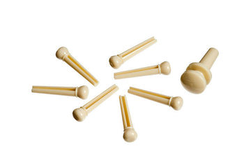 Spritzgegossene Stegstifte mit Endstift, 7er-Set, Elfenbein