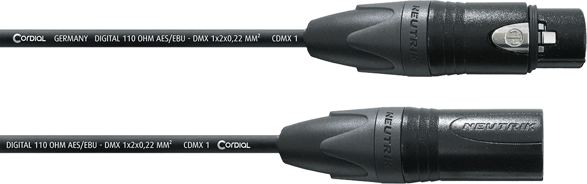 DMX-Kabel 5-polig 5 M