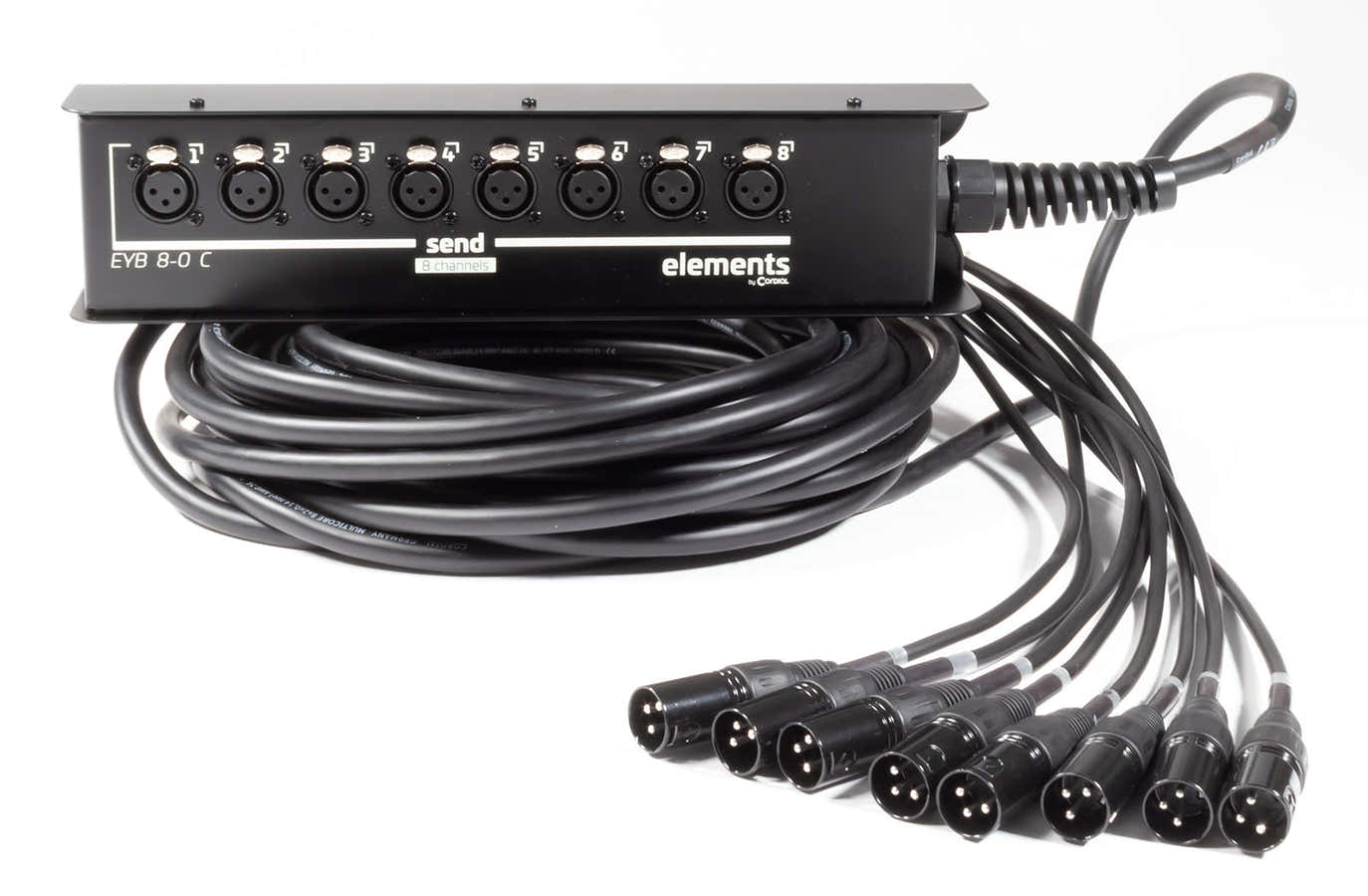 Bühnenbox 8 Eingänge XLR 15 M
