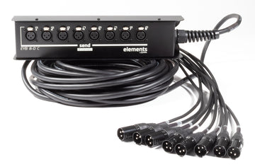 Bühnenbox 8 Eingänge XLR 15 M