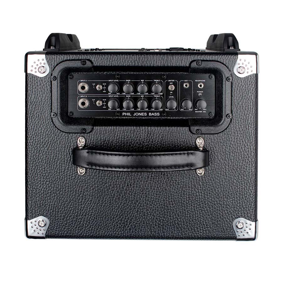 SUITCASE COMPACT 300W COMBO 4X5" "PIRANHA" BLACK - BLAGER