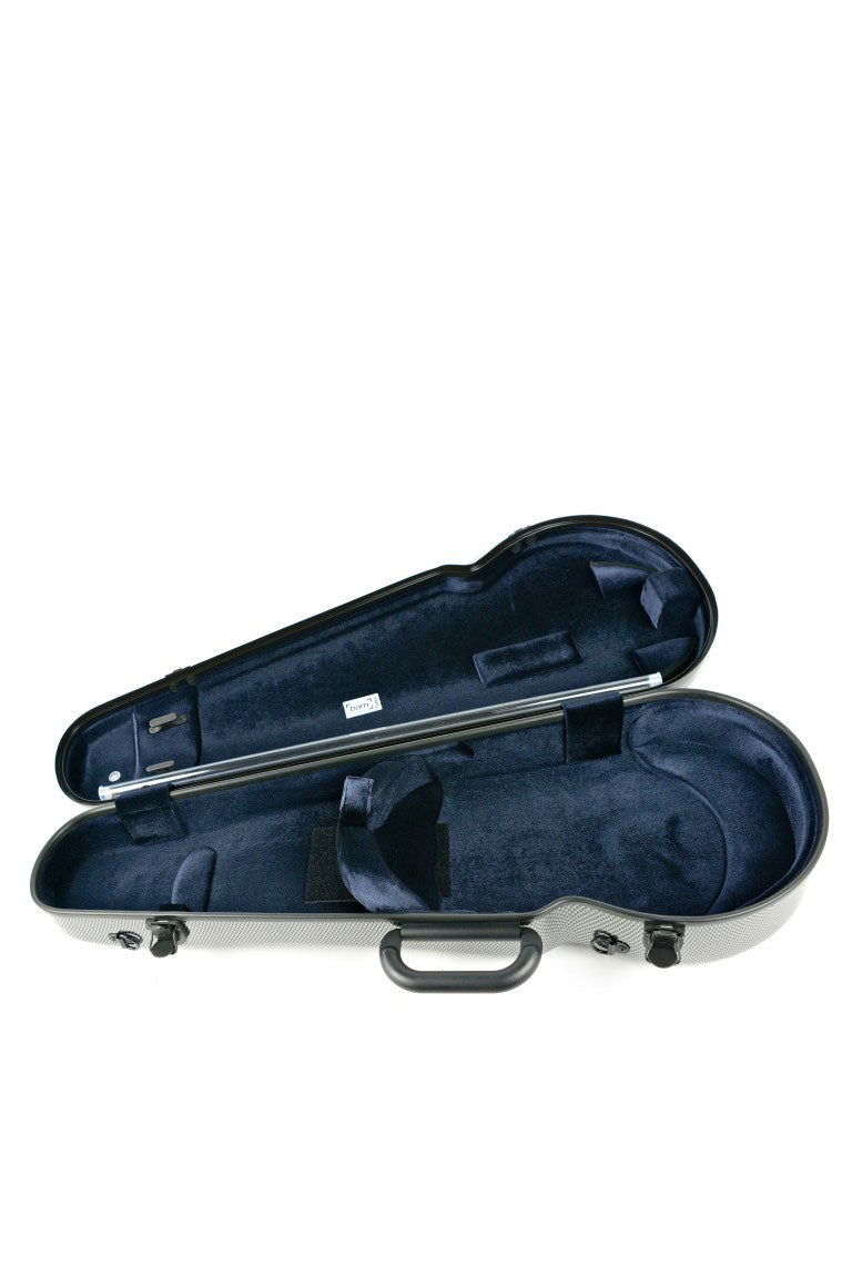 Hightech-Bratschenkoffer - Silber Carbon