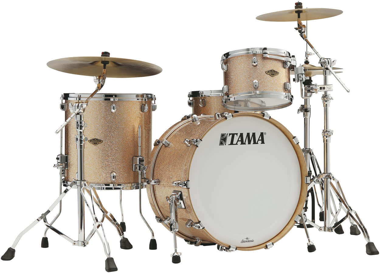 WBR32RZS-VCS - Starclassic Walnut/Birch Rock 22" Vintage-Champagner mit Glitzereffekt