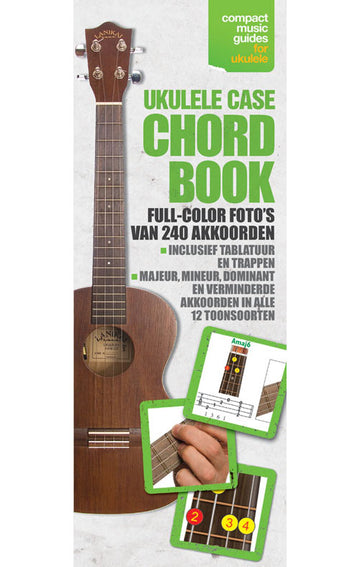 Ukulele Case Chord Book - Dutch version