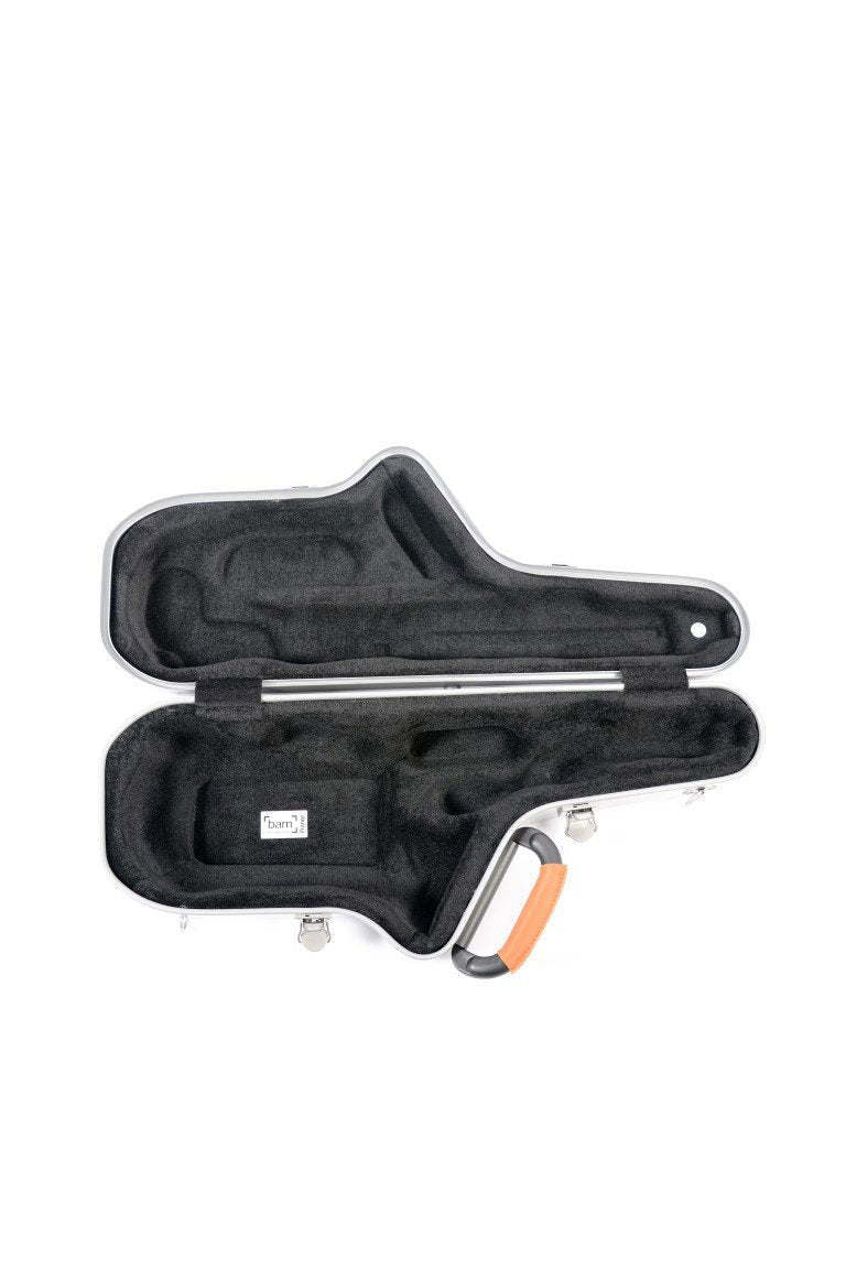 Altsaxophon-Etui Cabine La Defense - Gebürstetes Aluminium