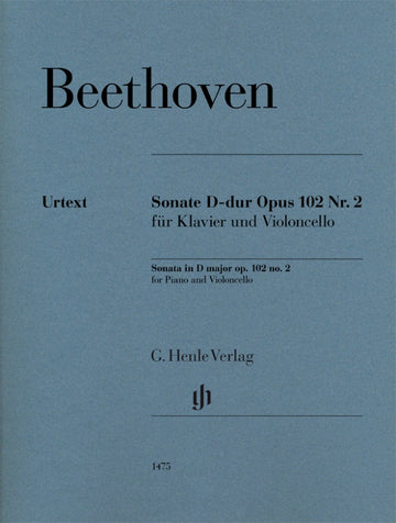 Beethoven L.V. - Sonate D-dur Op.12 N°2 - Violoncelle & Piano