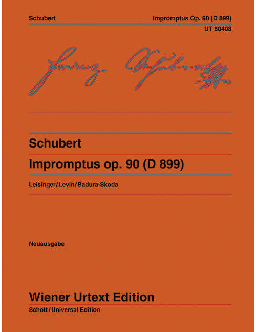 Schubert - Impromptus Op. 90 D 899 - Klavier
