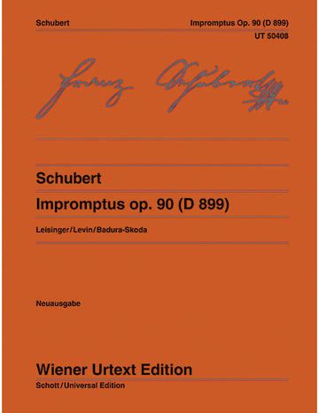 Schubert - Impromptus Op. 90 D 899 - Piano
