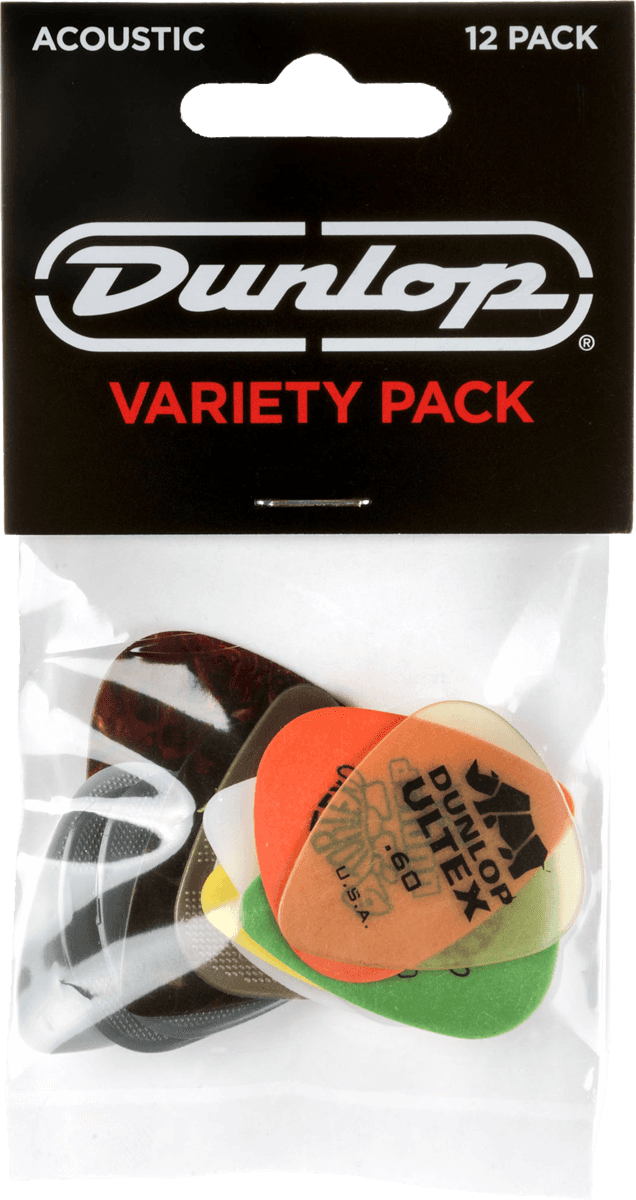 Dunlop 12 x Akustik-Sortiment