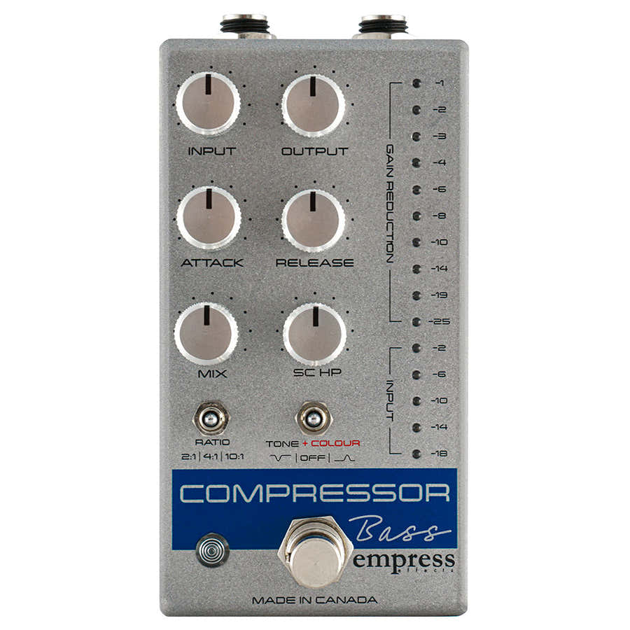 Bass-Kompressor Silber