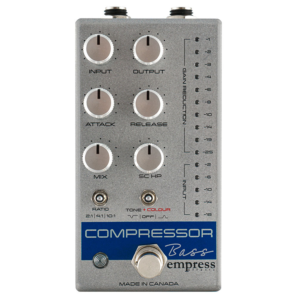 Bass-Kompressor Silber
