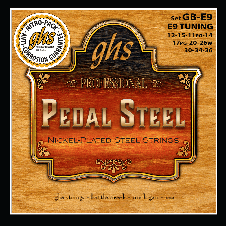 Pedal-Steel-Saiten E9-Stimmung