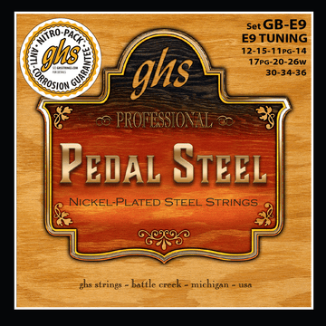 Pedal-Steel-Saiten E9-Stimmung