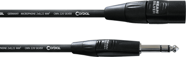 Audiokabel XLR Stecker/Stereo-Klinke 6 M