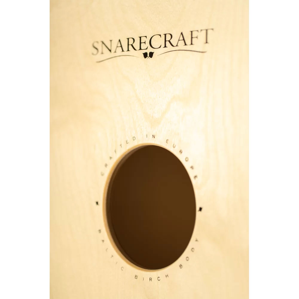 SC100AB - 11 3/4 X 19 3/4 SNARECRAFT CAJON ALMOND BIRCH FRONTPLATE