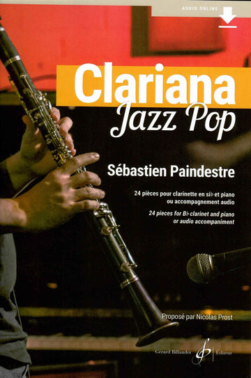 PAINDESTRE SEBASTIEN - CLARIANA JAZZ POP - CLARINETTE & PIANO