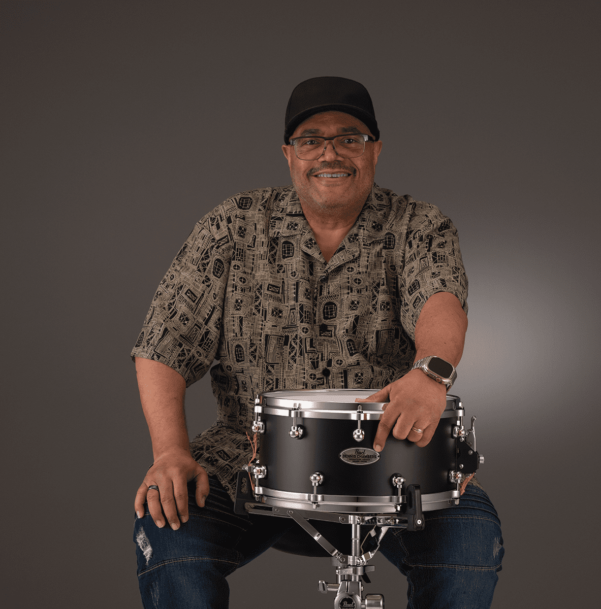 SIGNATURE DENNIS CHAMBERS 14X6.5 MATTE BLACK
