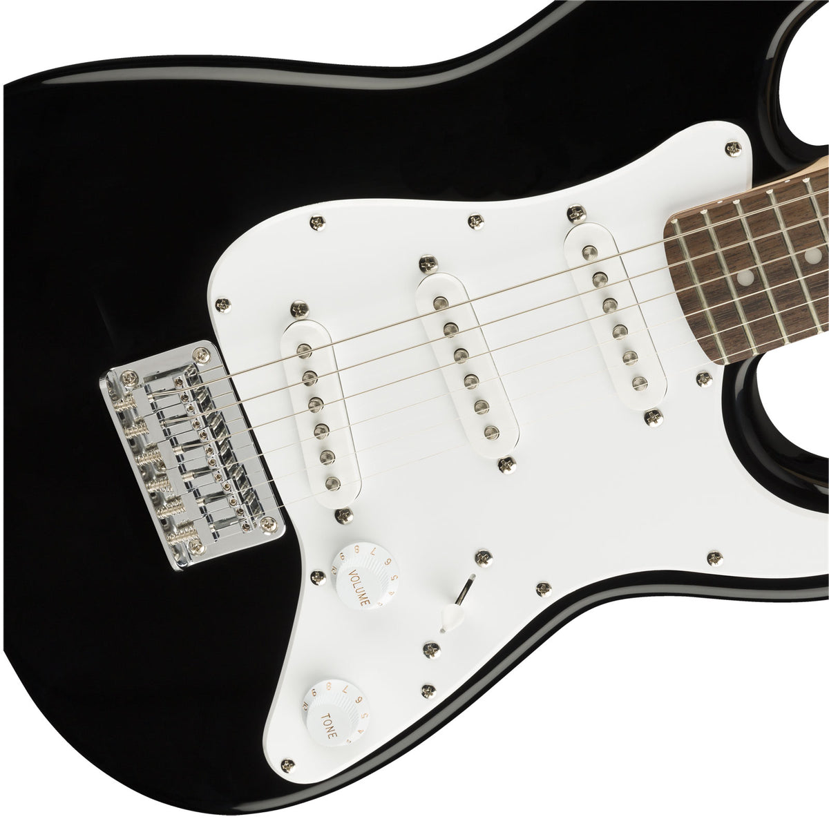 Stratocaster Mini Lrl Schwarz