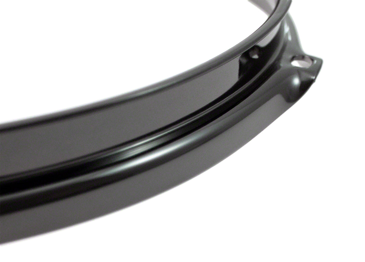 H23-16-8BK - 16" SPANNREIFEN 8-LOCH SCHWARZE SUPER DREIFACHE FLANSCH 2.3MM