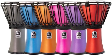 Djembe Freestyle Colorsound Matt Tfcdj-7Mtpk Set - 6 Stück
