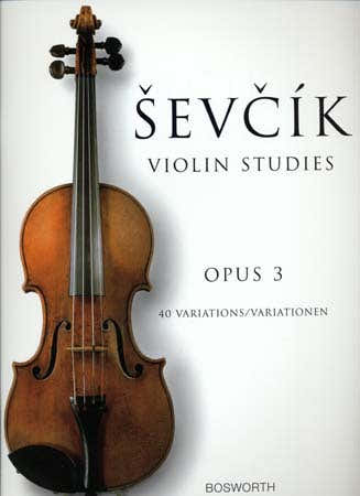 SEVCIK - ETUDES OP.3 40 VARIATIONS - VIOLINE