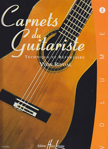 Rivoal Yvon - Carnets Du Guitariste Vol.2