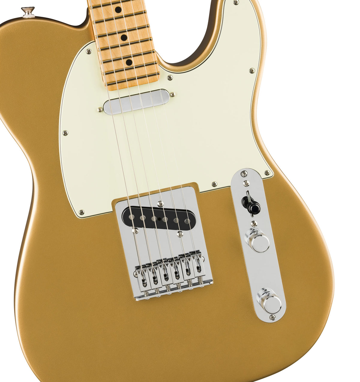 Telecaster 75 Anni Player II, MN Aztekengold