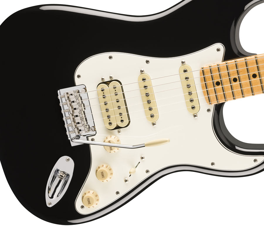 Stratocaster HSS Player II MN Schwarz