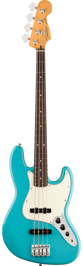 Jazz Bass Player II Rw Aquatone Blue