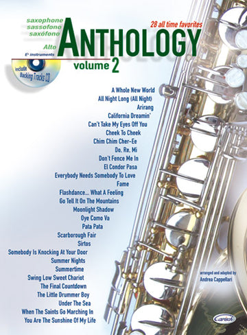 Cappellari A. - Anthology Vol.2 + CD - Saxophone Alto