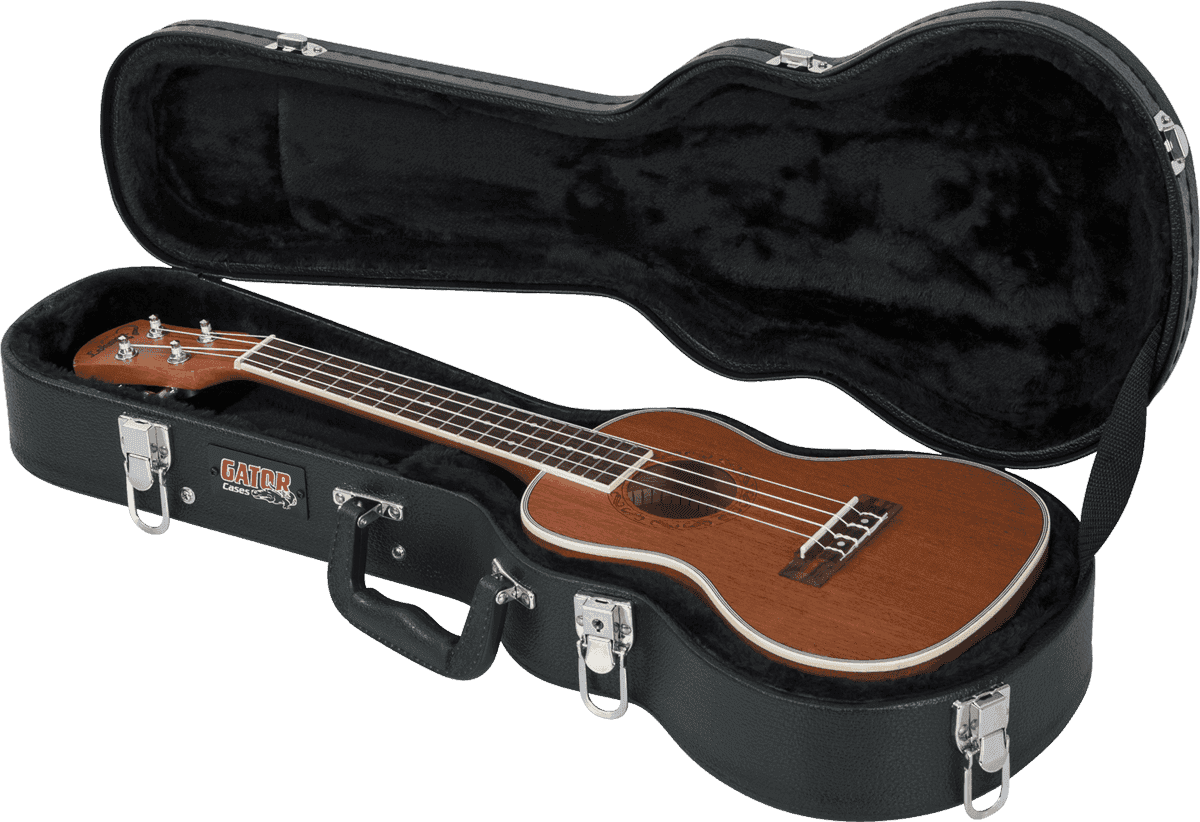 Concert-Ukulele-Koffer Aus Holz - GWE