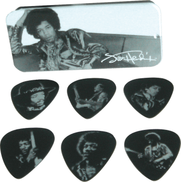 12 x Heavy Jimi Hendrix Silver Portrait Dose