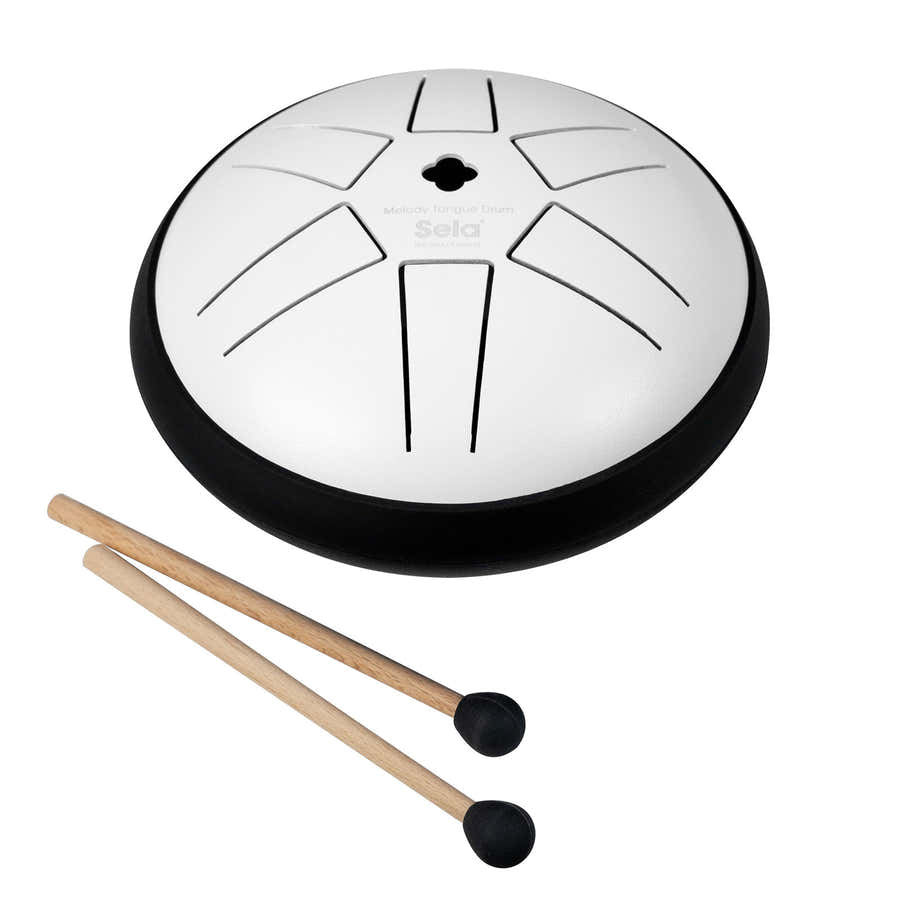 MELODY TONGUE DRUM 5,5" B5 WHITE SE 351