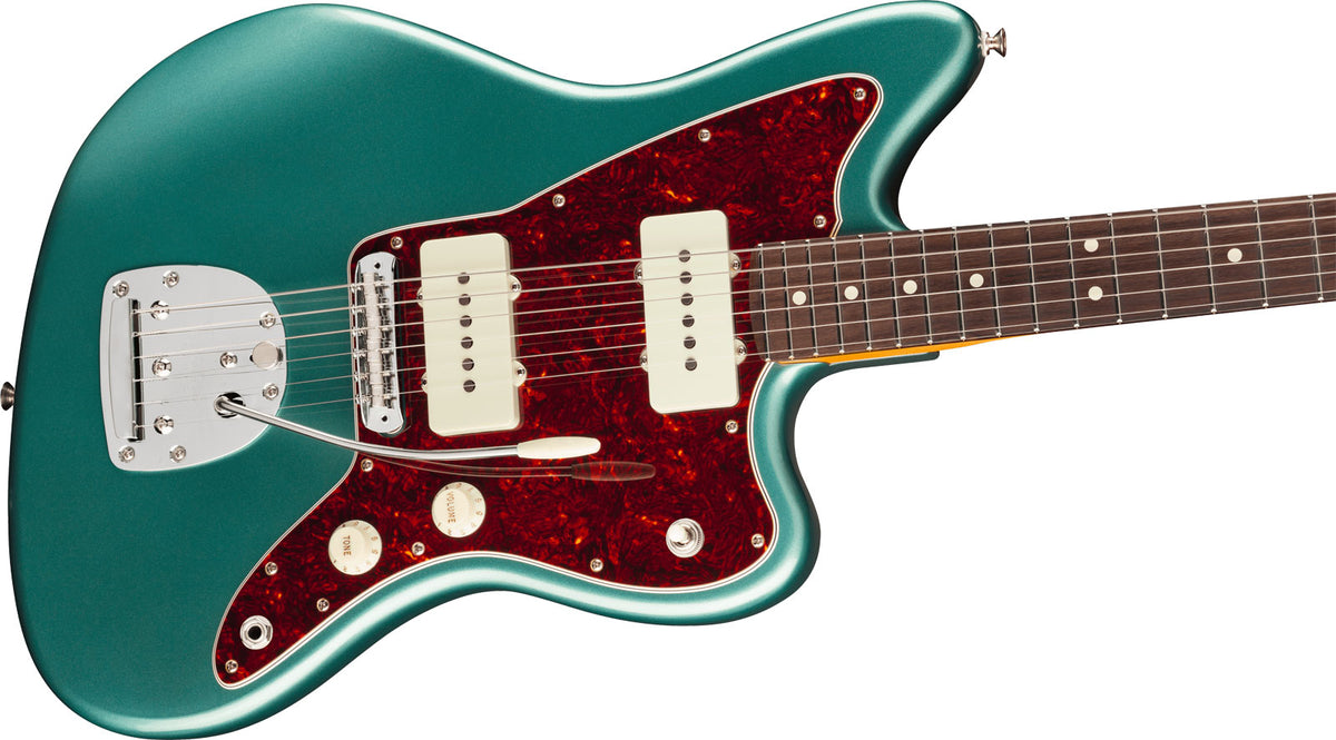 American Professional Classic Jazzmaster RW Verblasstes Sherwood Green Metallic