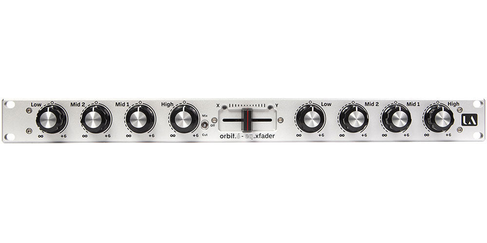 ORBIT.6 ISO/X-Fader Rackmount Mixer silver