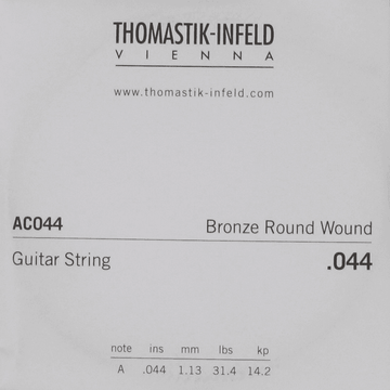 ACOUSTIC GUITAR STRINGS PLECTRUM ACOUSTIC SERIES. NICKEL-FREE.044