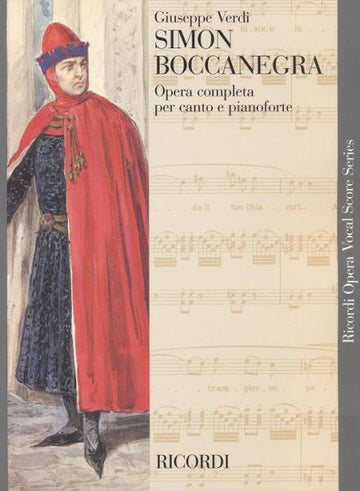 VERDI G. - SIMON BOCCANEGRA - CHANT ET PIANO