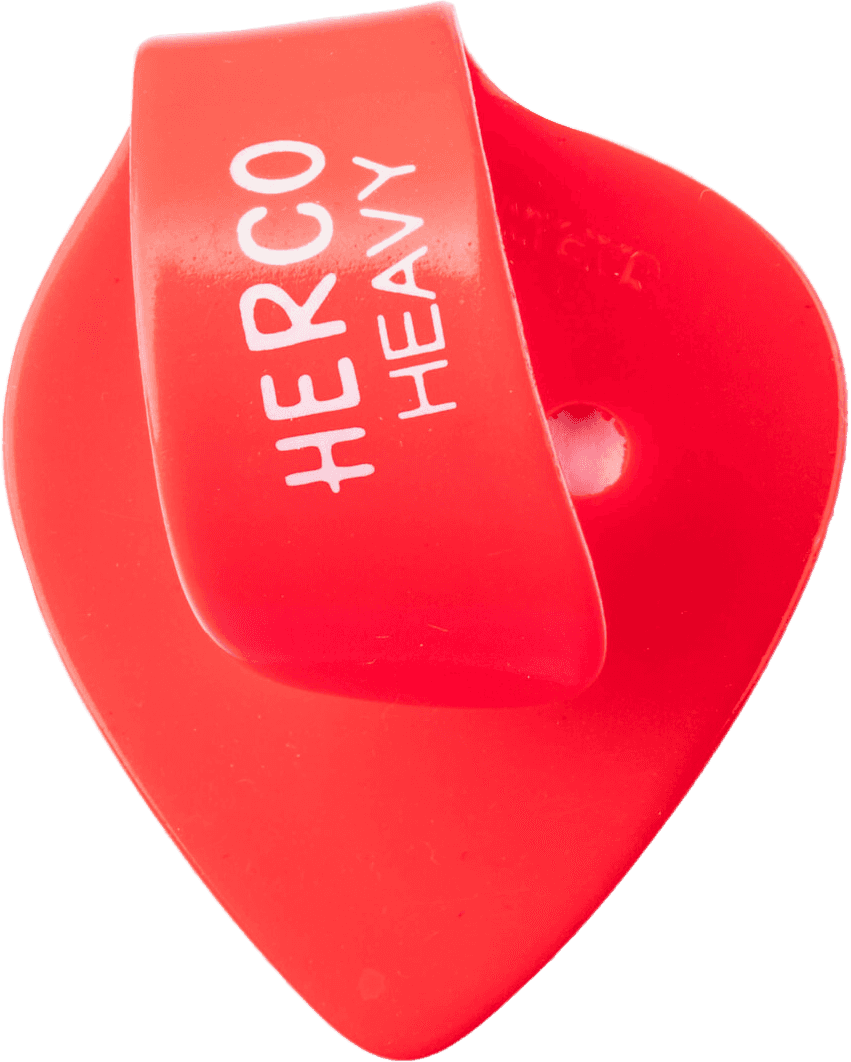 Herco Daumenplektren Heavy Pro 24