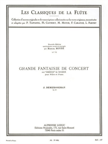 Demersseman: Große Konzertfantasie op. 52