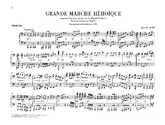 Schubert F. - Works For Piano Four-Hands Volume Iii