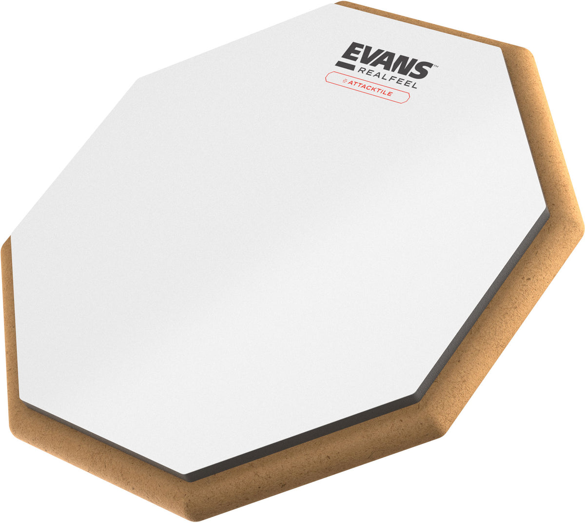 RealFeel EVANS Attacktile Mountable Drum Pad 10"