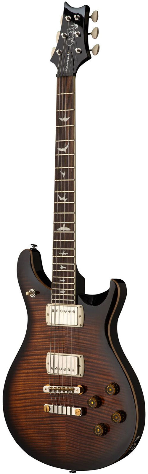 McCarty 594 SE Schwarz-Gold Burst