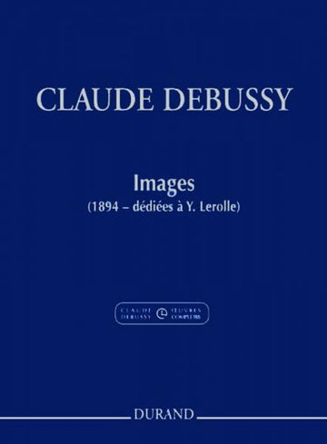 DEBUSSY C. - IMAGES OUBLIEES - PIANO