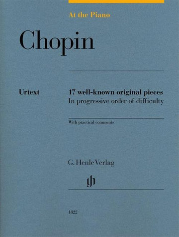 CHOPIN F. - AT THE PIANO - 17 WELL-KNOW ORIGINAL PIECES
