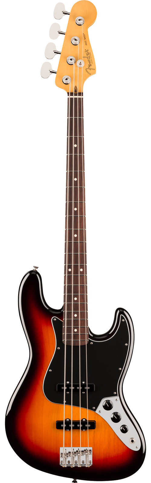 American Professional Classic Jazz Bass RW 3-Farb-Sunburst