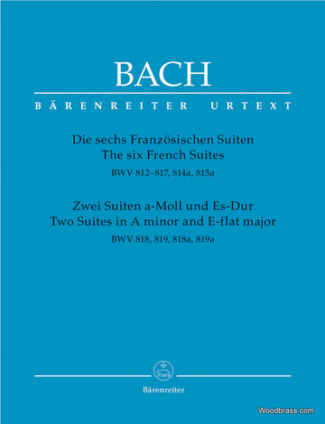 BACH J.S. - DIE SECHS FRANZOSISCHEN SUITEN - PIANO (CLAVECIN)