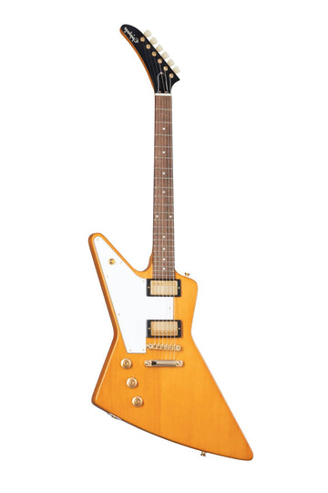 Explorer Korina 1958 + Koffer Aged Natural LH Ibgcs Überholt