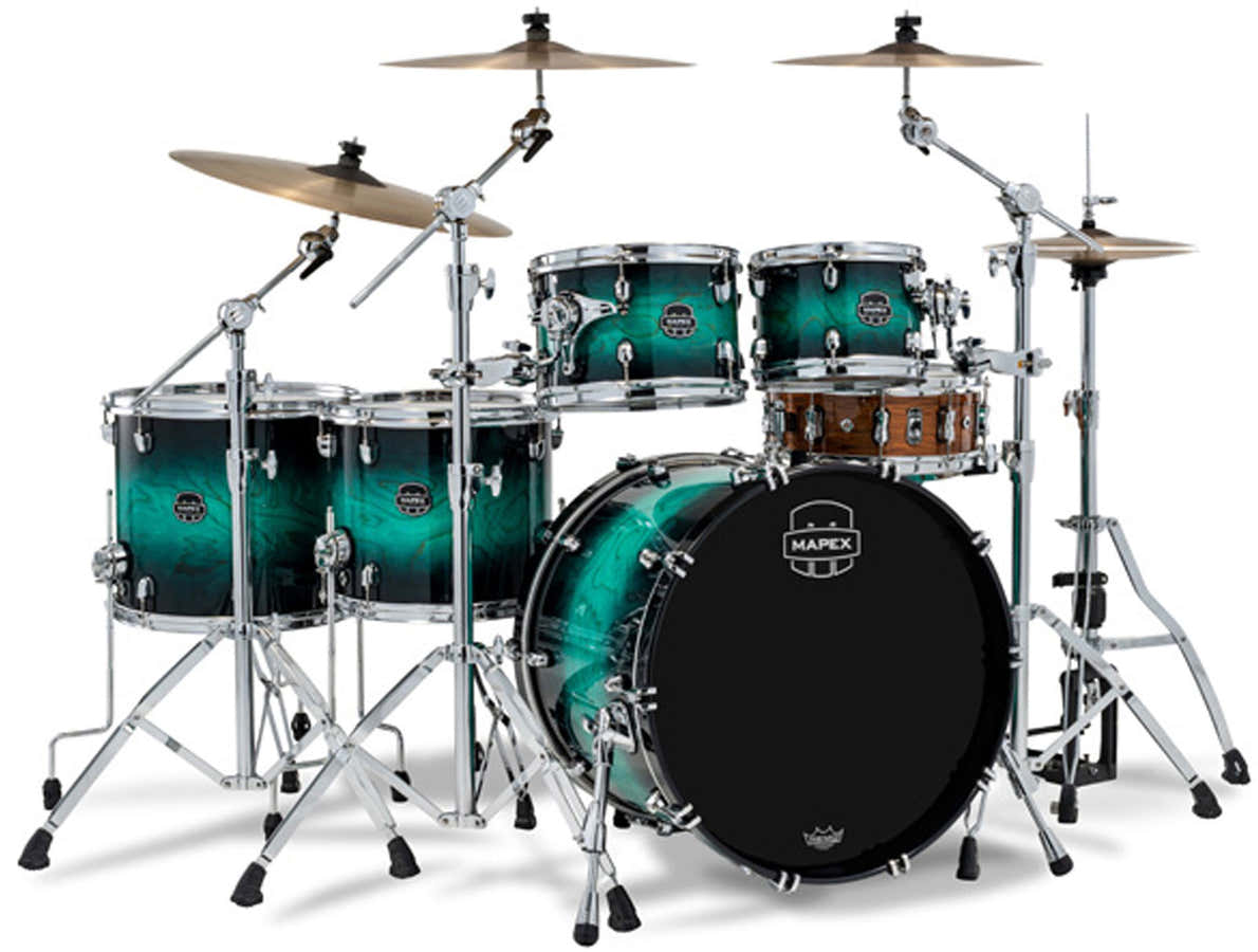 MAPEX SATURN VI STUDIO 22" Marine-Türkis-Burst